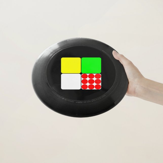 Tour de France Jerseys 3 Black Wham-O Frisbee (In Hand)