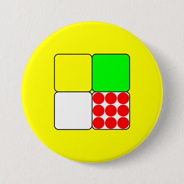 Tour de France Jerseys 3 Yellow Button (Front)