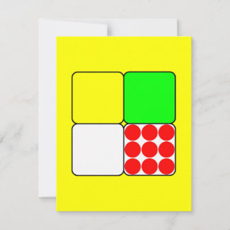 Tour de France Jerseys 3 Yellow Holiday Card