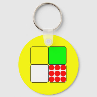 Tour de France Jerseys 3 Yellow Keychain