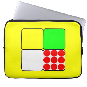 Tour de France Jerseys 3 Yellow Laptop Sleeve