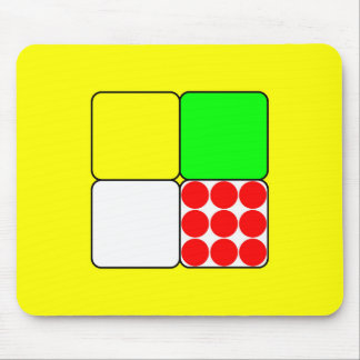 Tour de France Jerseys 3 Yellow Mouse Pad