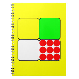 Tour de France Jerseys 3 Yellow Notebook