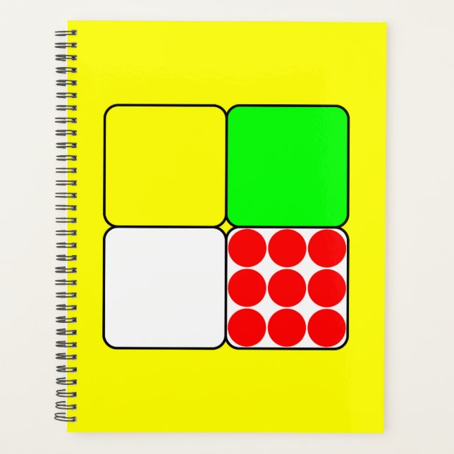 Tour de France Jerseys 3 Yellow Planner (Front)