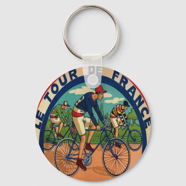 Tour De France Vintage Keychain (Front)