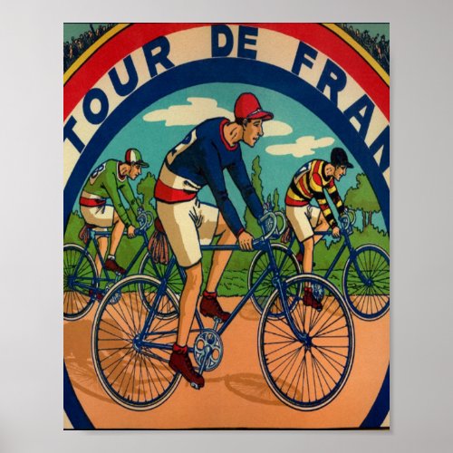 Tour De France Vintage Poster