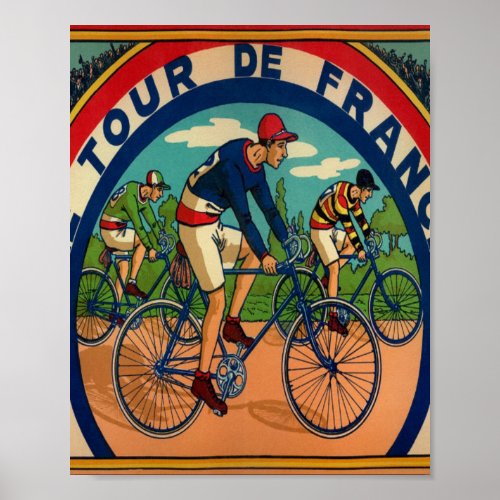 Tour De France Vintage Poster