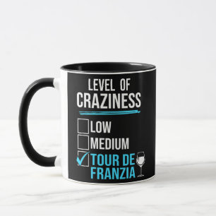 Tour De Franzia Drinking Game  Mug