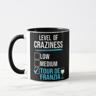 Tour De Franzia Drinking Game  Mug