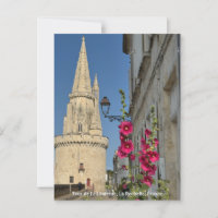 Tour de La Lanterne, La Rochelle, France Postcard