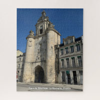 Tour de l'Horloge, La Rochelle, France Jigsaw Puzzle