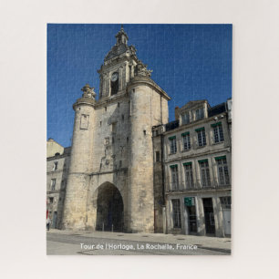 Tour de l'Horloge, La Rochelle, France Jigsaw Puzzle