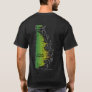 Tour Divide Elevation Profile t-shirt (Sideways)