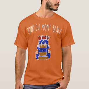Tour Du Mont Blanc Backpacking Hiking Trail Tee