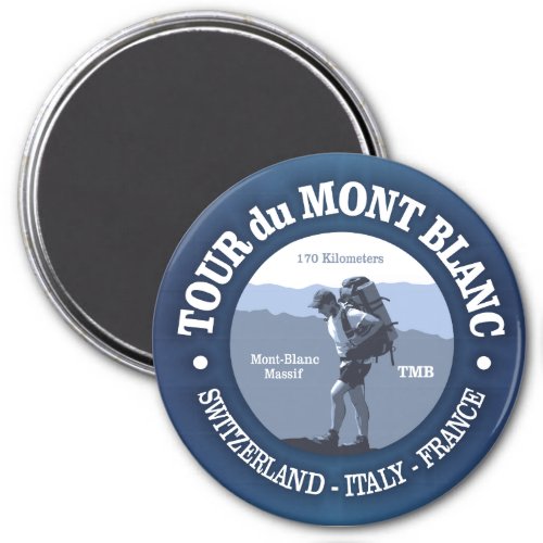 Tour du Mont Blanc Magnet