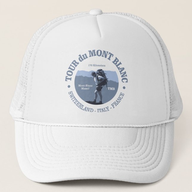 Tour du Mont Blanc Trucker Hat (Front)