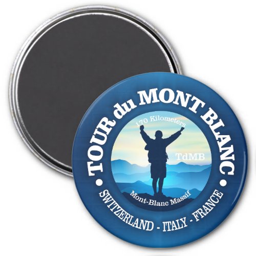 Tour du Mont Blanc V Magnet