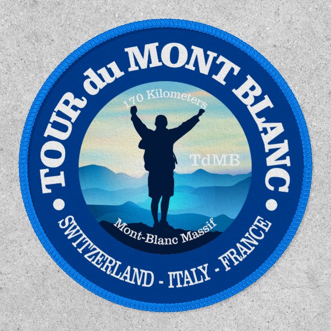 Tour du Mont Blanc (V) Patch (Front)