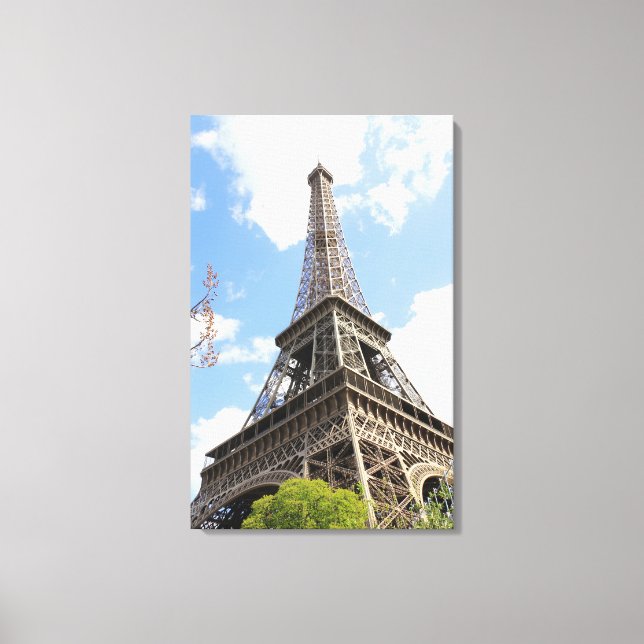 Tour Eiffel Canvas Print (Front)
