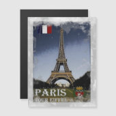 Tour Eiffel - Pari - France - (Front/Back)