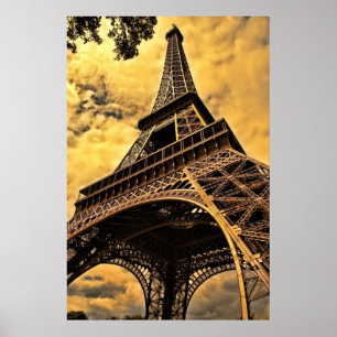 Tour Eiffel Paris France Poster (Matte)