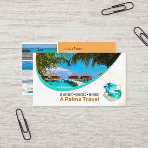 Tour Guide  Best Vacations Business Card