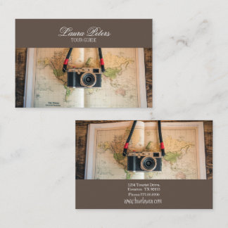 Tour Guide Business Card
