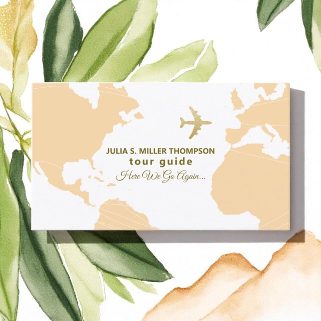 Tour Guide  Business Card (Creator Uploaded)