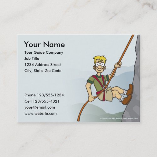 Tour Guide Business Card