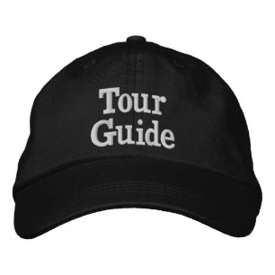 Tour Guide Embroidered Baseball Cap