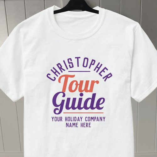 Tour Guide T_Shirt Printed Both Sides