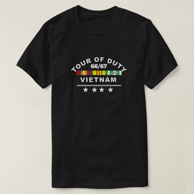 TOUR OF DUTY VIETNAM 66 T-Shirt (Design Front)