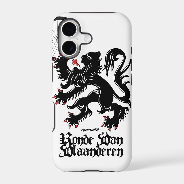 Tour of Flanders Iphone Case (Back)