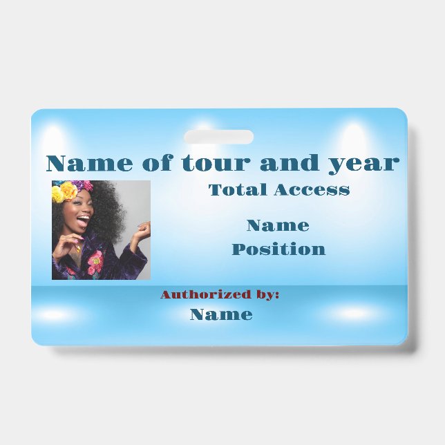 Tour Pass Badge (Front)