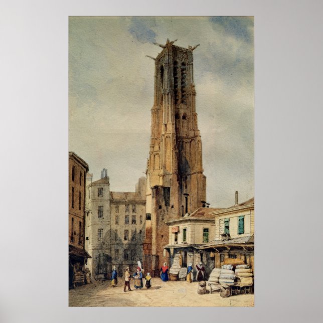 Tour Saint-Jacques Poster (Front)