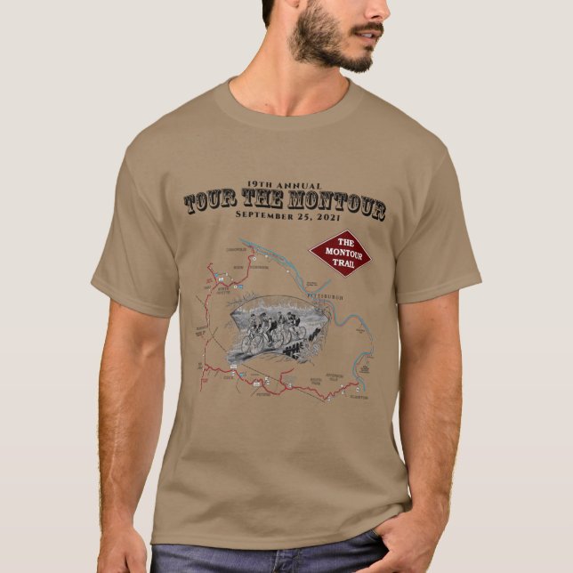 Tour the Montour 19 T-Shirt (Front)