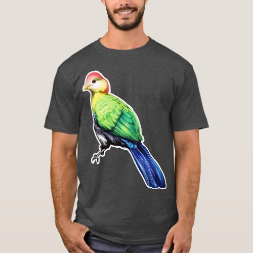Touraco de Pauline Angola Bird T_Shirt