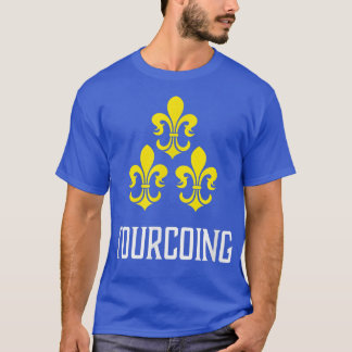 Tourcoing, France - French Fleur de Lis T-Shirt