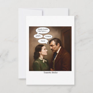 Tourette Butler Invitation