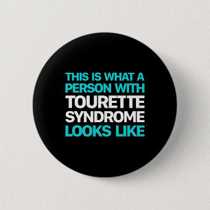 Tourette Syndrome Awareness Down Syndrome Awarenes Button