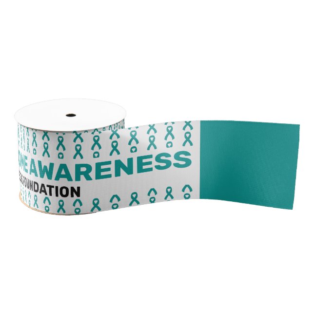 Tourette Syndrome Awareness Pattern Ribbon (Spool)