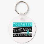 Tourette Syndrome Keychain