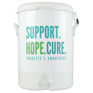Tourette's awareness Igloo Beverage Cooler