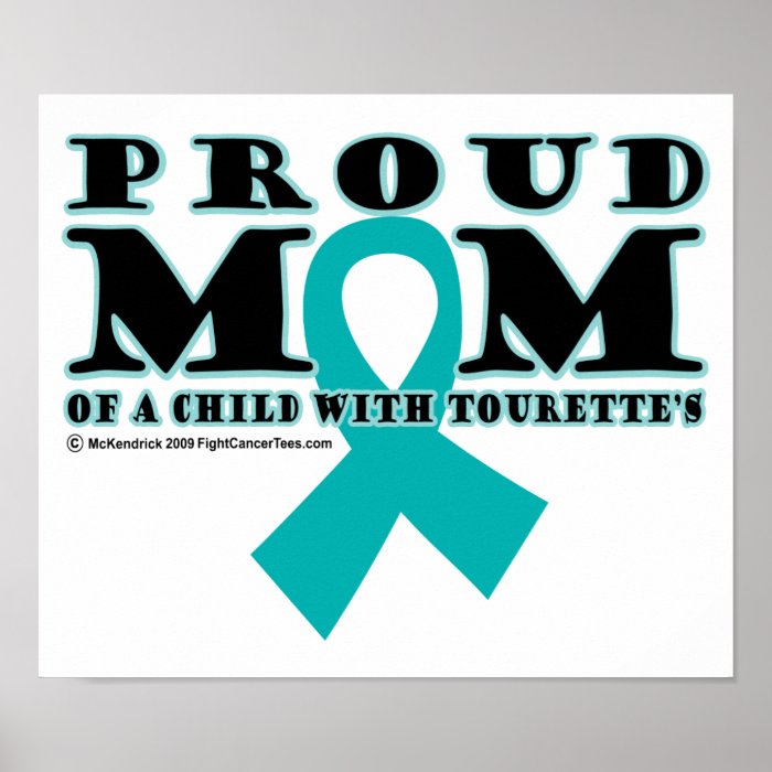 Tourette's Proud Mom Poster