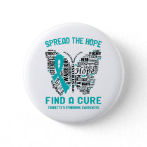 Tourette's Syndrome Awareness Month Ribbon Gifts Button