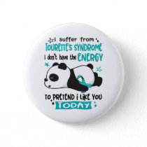 Tourette's Syndrome Awareness Month Ribbon Gifts Button