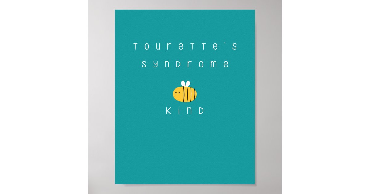 tourette's syndrome awareness Poster &amp; Prints | Zazzle