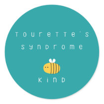 tourette's syndrome be kind Stickers
