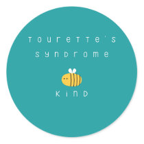tourette's syndrome be kind Stickers