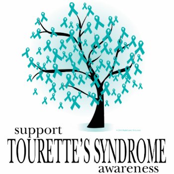 Tourette's Syndrome Tree Cutout by fightcancertees at Zazzle